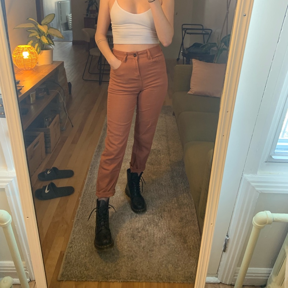 Orange pants